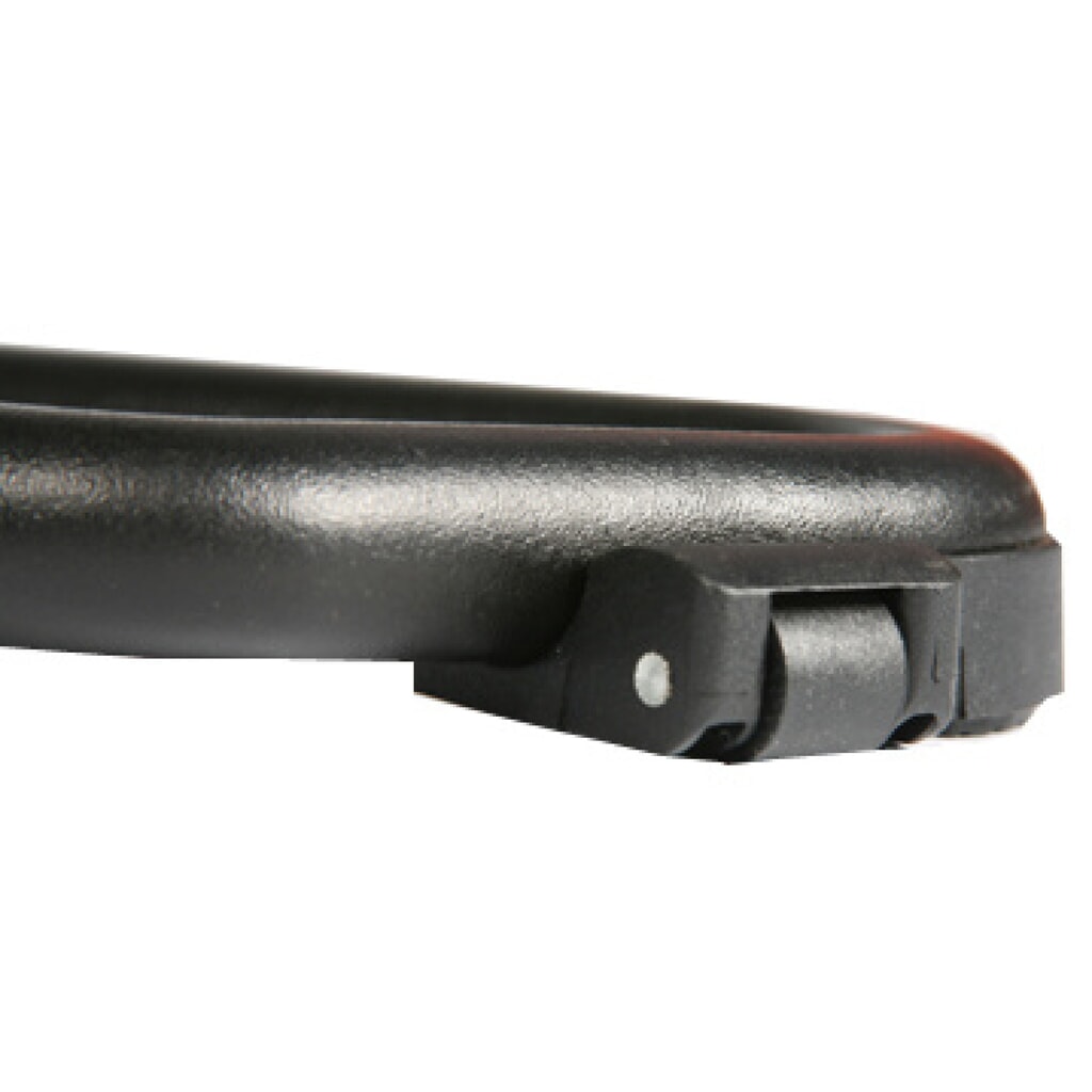 Produktabbildung Nr. 2: meychair Stehhilfe mit Rollen, neigbarer PU-Sitz, Sitzhöhe 610-860 mm, Bodengleiter, Standfuß