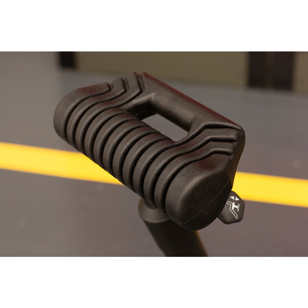 Produktabbildung Nr. 4: meychair Stehhilfe, PU-Rundsitz, Sitzhöhe 630-840 mm, Gabel-Standfuß, Tragegriff, ESD