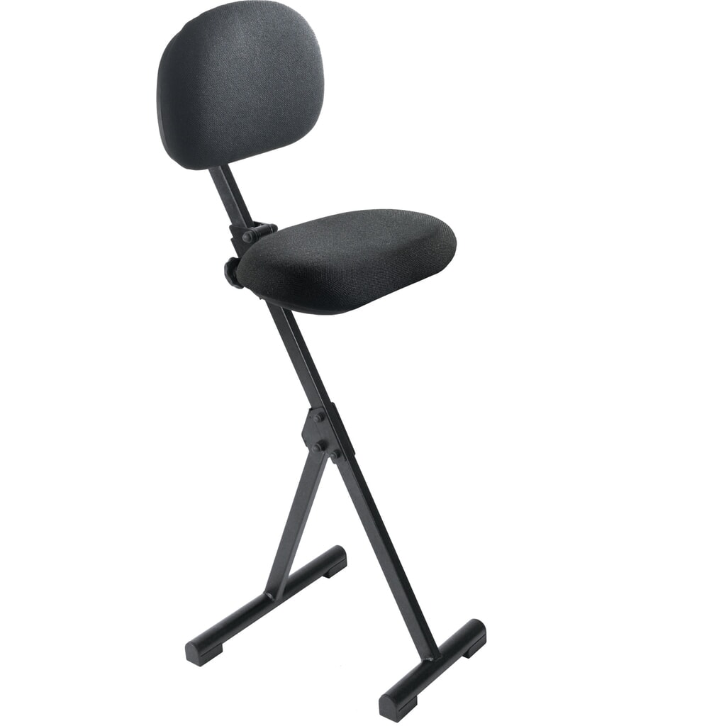 meychair Stehhilfe, klappbar, Sitzhöhe 540-900 mm, Bodengleiter, schwarz Produktabbildung: meychair Stehhilfe, klappbar, Sitzhöhe 540-900 mm, Bodengleiter, schwarz