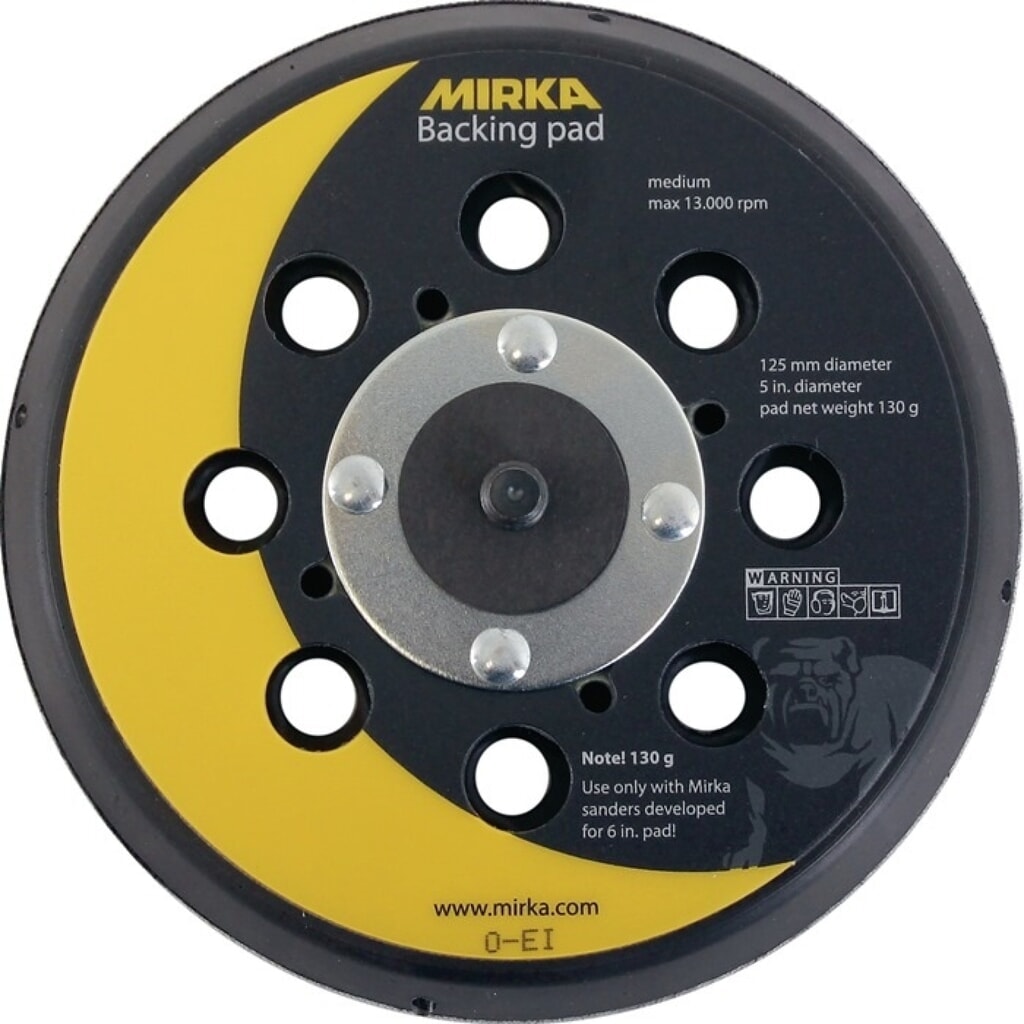 MIRKA Schleifteller Abranet, Durchmesser 125 mm Produktabbildung: MIRKA Schleifteller Abranet, Durchmesser 125 mm