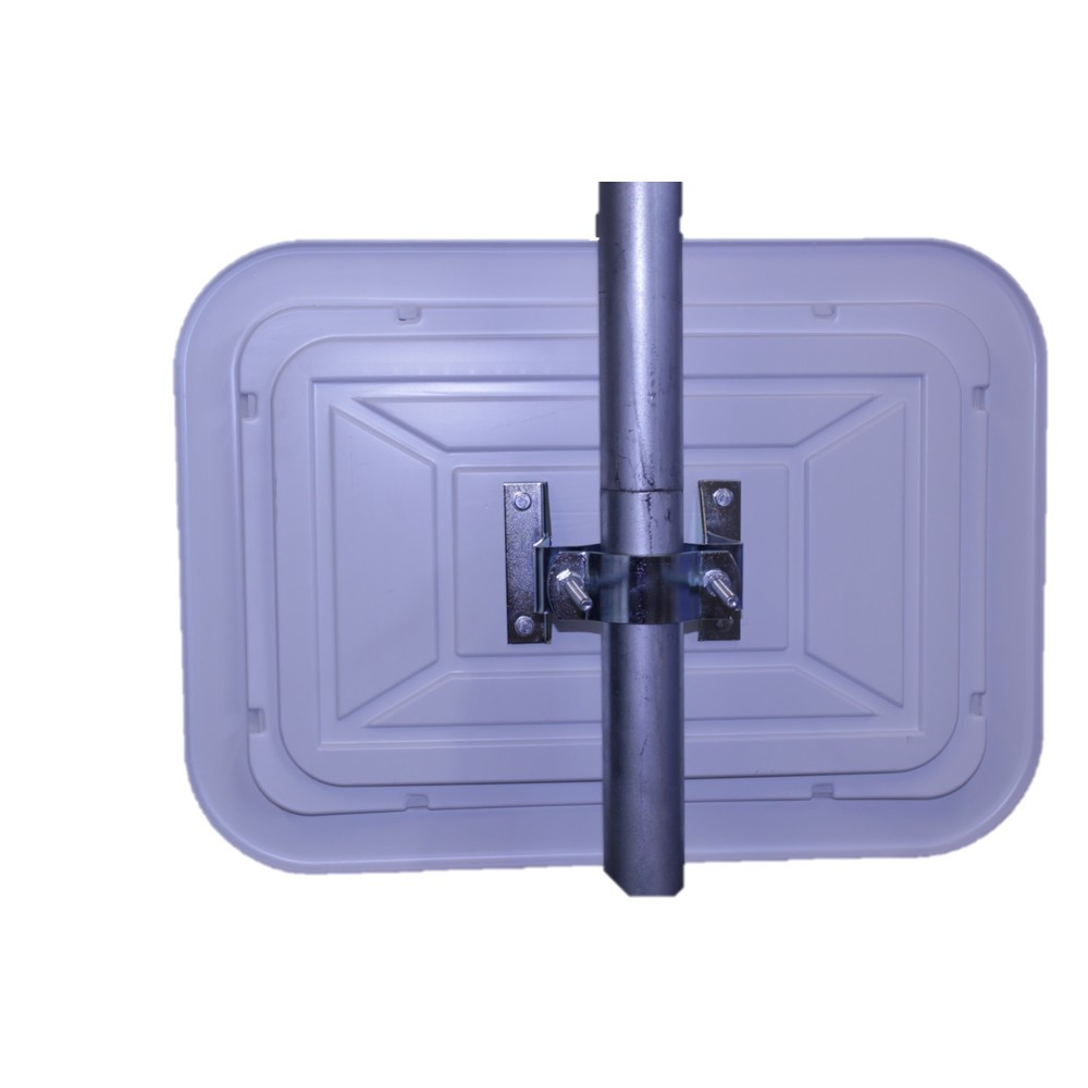 N° de l'image du produit 2 : Miroir de circulation dancop EUvex, l x H 800 x 600 mm