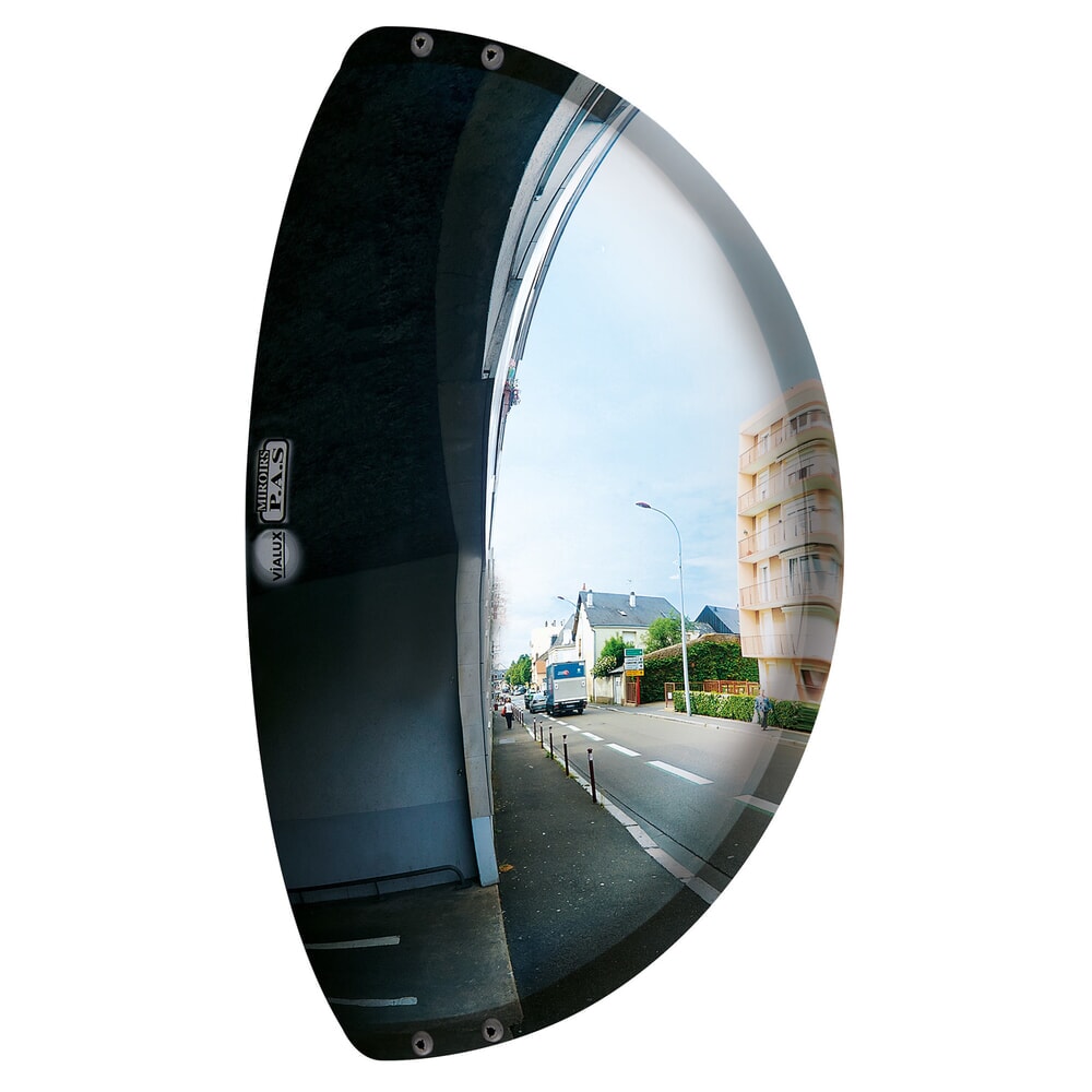 Illustration du produit: Miroir de stationnement Vialux®, P.A.S.®, H x l x P 300 x 800 x 100 mm