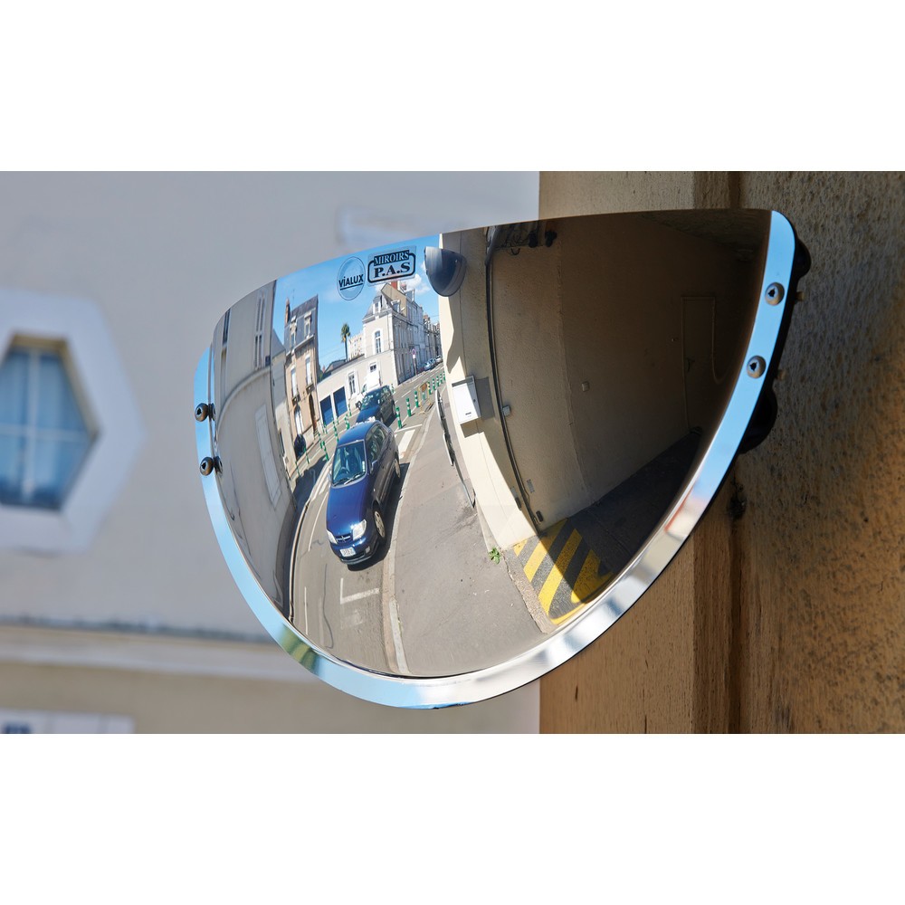 Illustration du produit: Miroir de stationnement Vialux®, P.A.S.®, H x l x P 220 x 800 x 75 mm