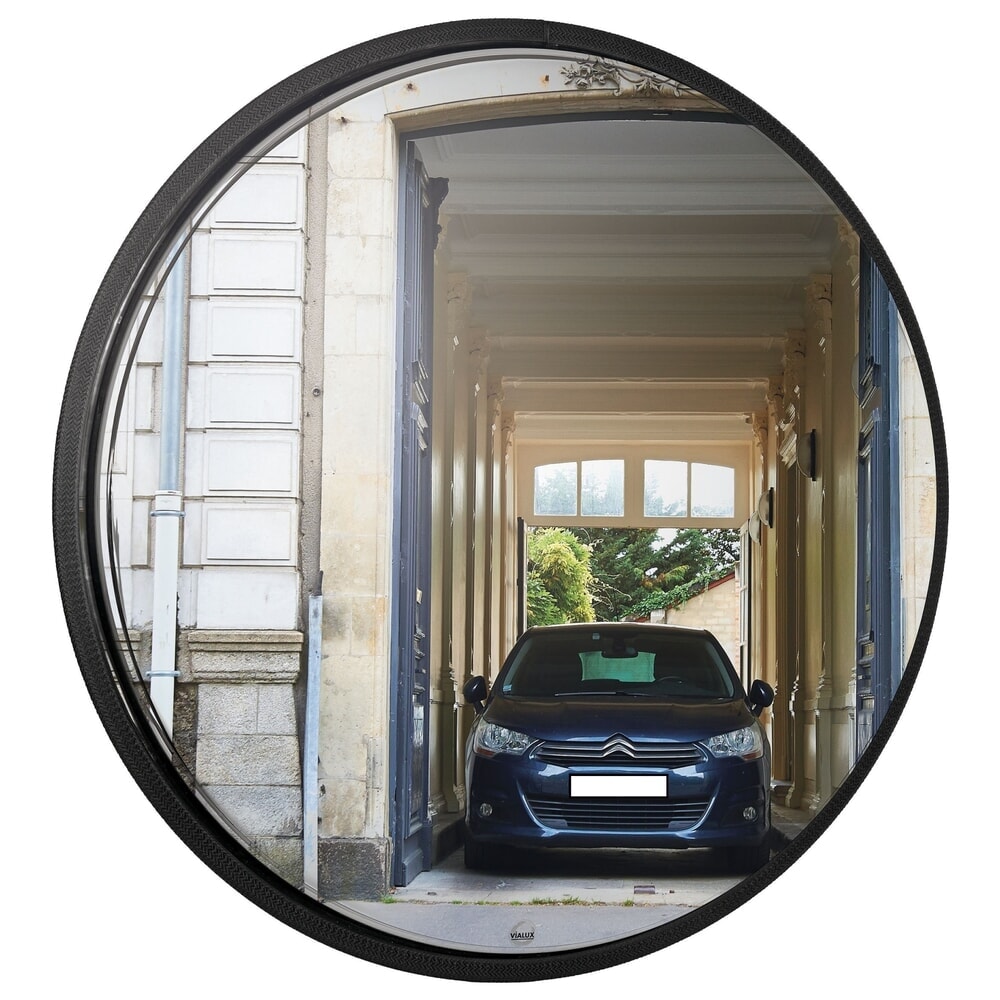 Illustration du produit: Miroir multi-usages Vialux®, acier inoxydable, rond, Ø 600 mm