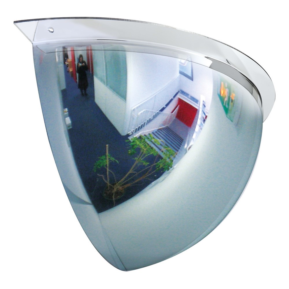Illustration du produit: Miroir panoramique Vialux®, huitième de sphère, Ø 660 mm, verre acrylique (PMMA)