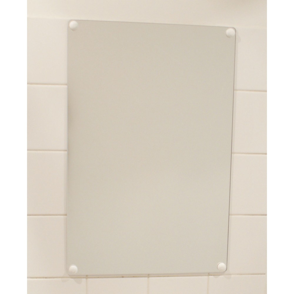 Illustration du produit: Miroir plat Vialux®, verre acrylique (PMMA), H x l 600 x 400 mm, sans cadre