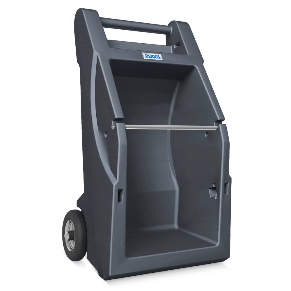 Product afbeelding: Mobiele rolstandaard voor het binden van fleece en reinigingsdoeken