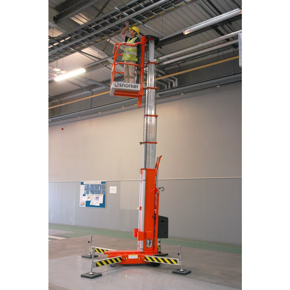 Productafbeelding nr. 3: Mobiele werkkooi met telescoop hefmast Snorkel UL25 AC, draagvermogen 159 kg, werkhoogte max. 9,6 m