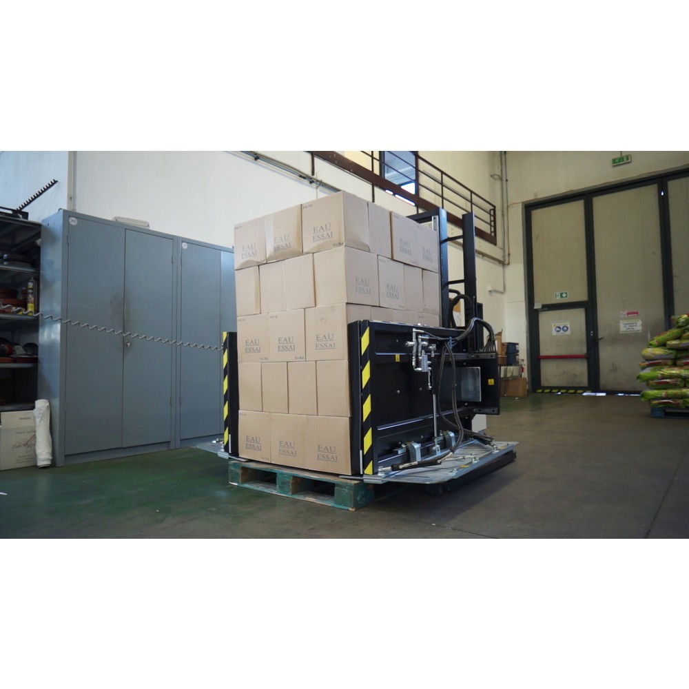 Produktabbildung Nr. 6: Toppy Mobiler Palettenwechsler ohne Kippen, Drehen oder Wenden, Öffnung 522 - 1.213 mm, Tragkraft 1.000 kg