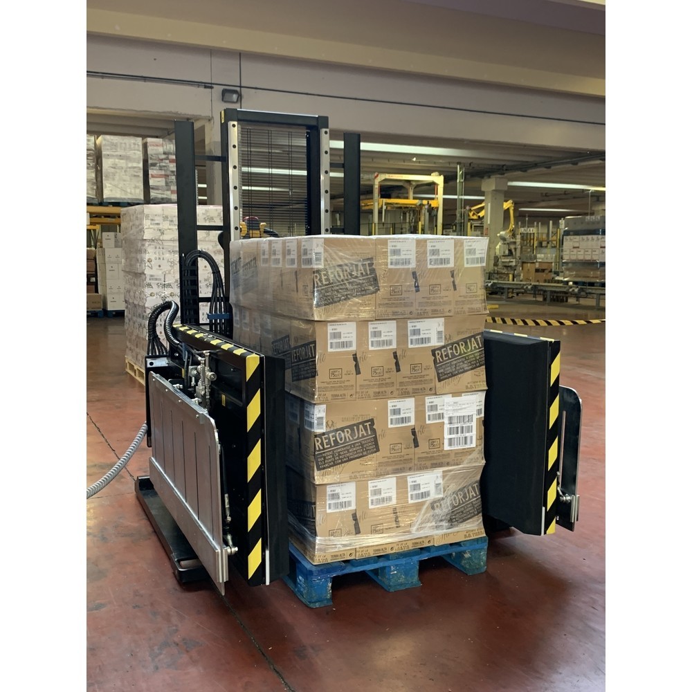 Produktabbildung Nr. 4: Toppy Mobiler Palettenwechsler ohne Kippen, Drehen oder Wenden, Öffnung 522 - 1.213 mm, Tragkraft 1.000 kg