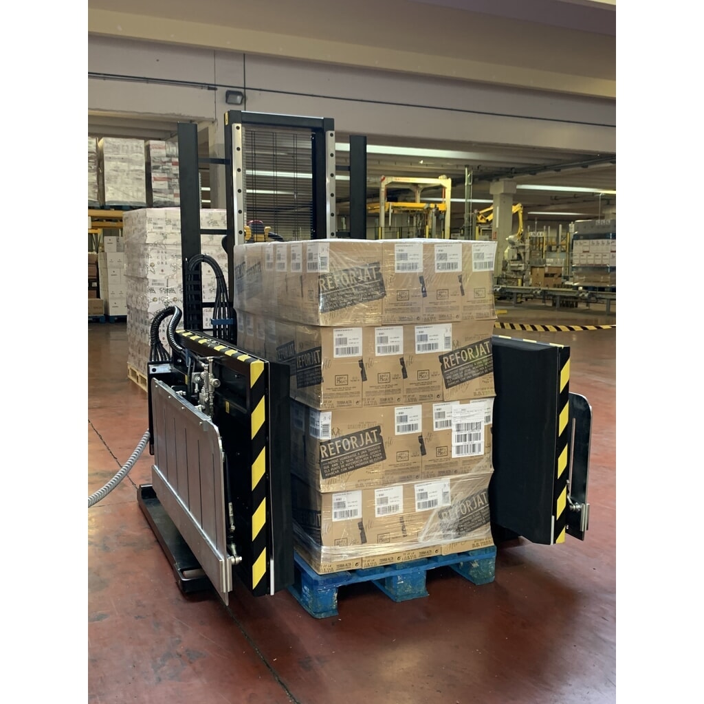 Produktabbildung Nr. 6: Toppy Mobiler Palettenwechsler ohne Kippen, Drehen oder Wenden, Öffnung 522 - 1.213 mm, Tragkraft 1.000 kg