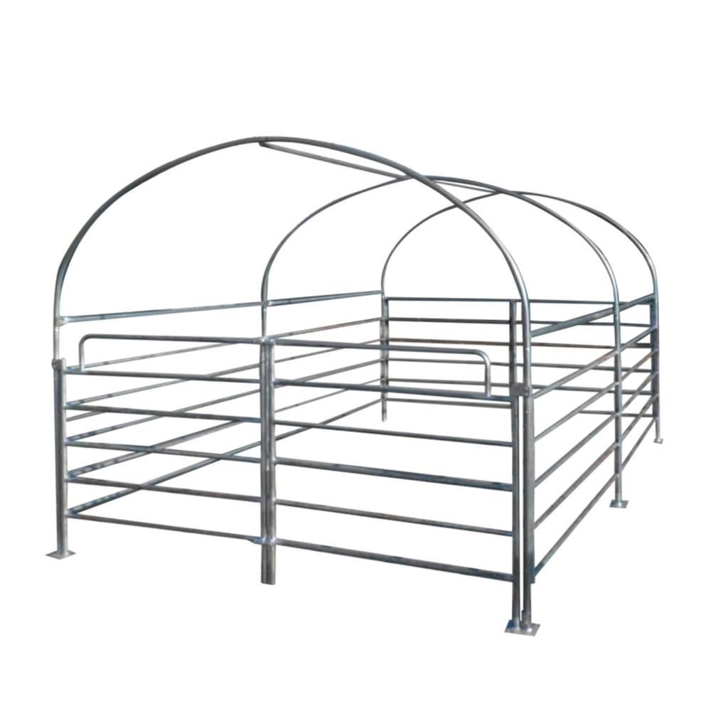 Produktabbildung: Mobiler Unterstand, inkl. Gatter, Grundfläche HxBxT 1.700 x 2.000 x 3.000 mm