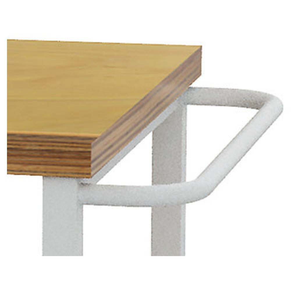 Zdjęcie produktu nr 3: Mobilna ława warsztatowa Bedrunka+Hirth R 18-24, wys. x szer. x gł. 950 x 1250 x 750 mm, kolor jasnoszary, kolor antracytowoszary, 5 x szuflada 3 x 100 + 2 x 150 mm, 1 drzwi skrzydłowe 1 x 600 mm