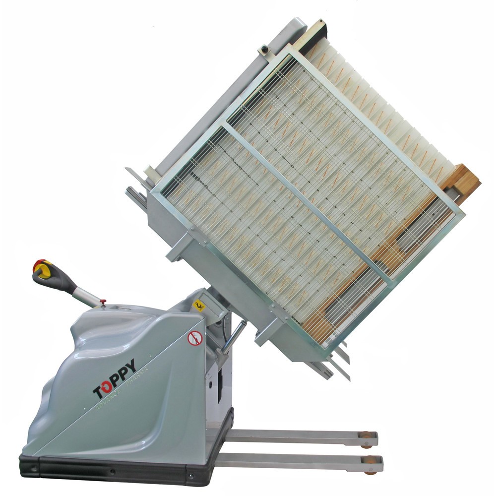 Zdjęcie produktu: Mobilna obrotnica palet, otwór 760–1620 mm, udźwig 1000 kg