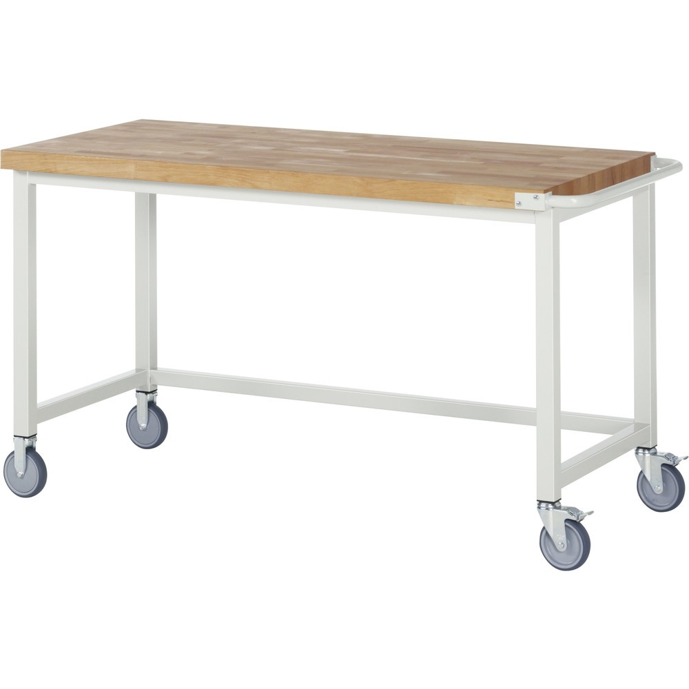 Obrázek produktu: Mobilní pracovní stůl RAU řada 8000, VxŠxH 880-1080 x 1 500 x 700 mm