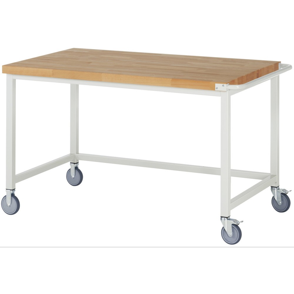 Obrázek produktu: Mobilní pracovní stůl RAU řada 8000, VxŠxH 880-1080 x 1 500 x 900 mm