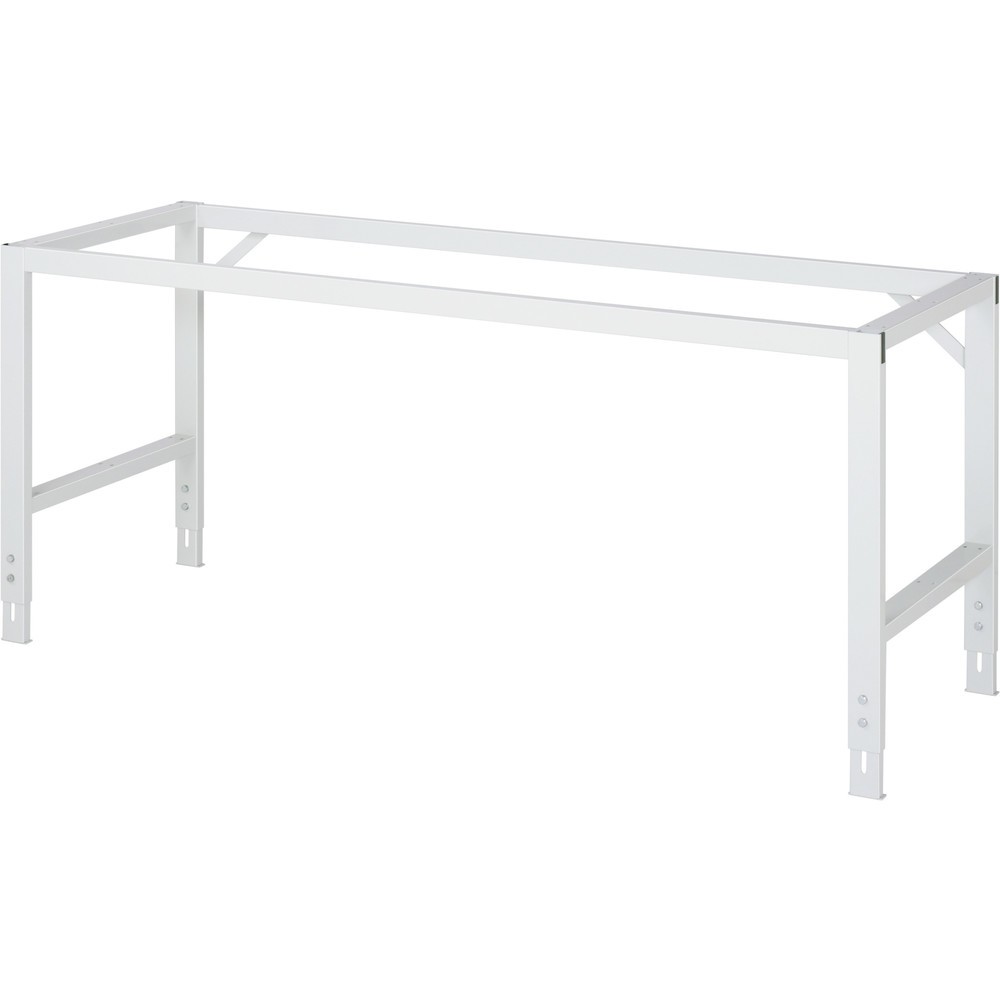 Číslo obrázku produktu 3: Pracovní stůl RAU ve výškově nastavitelném provedení, řada TOM, V×Š×H 760-1080 × 2 000 × 800 mm, pracovní deska s povrchovou úpravou z melaminové pryskyřice