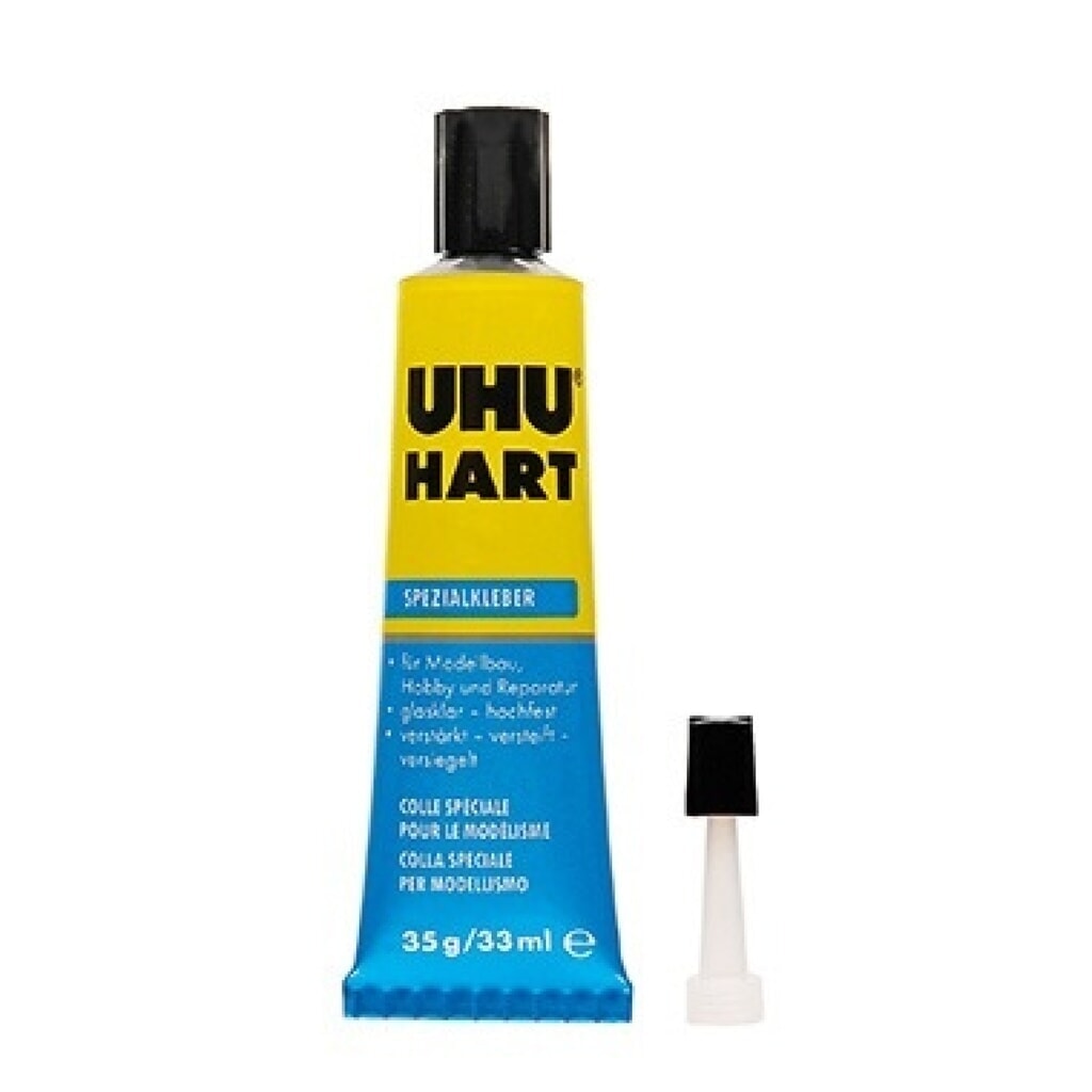 Produktabbildung Nr. 1: UHU Klebstoff hart 45510 Tube 35g