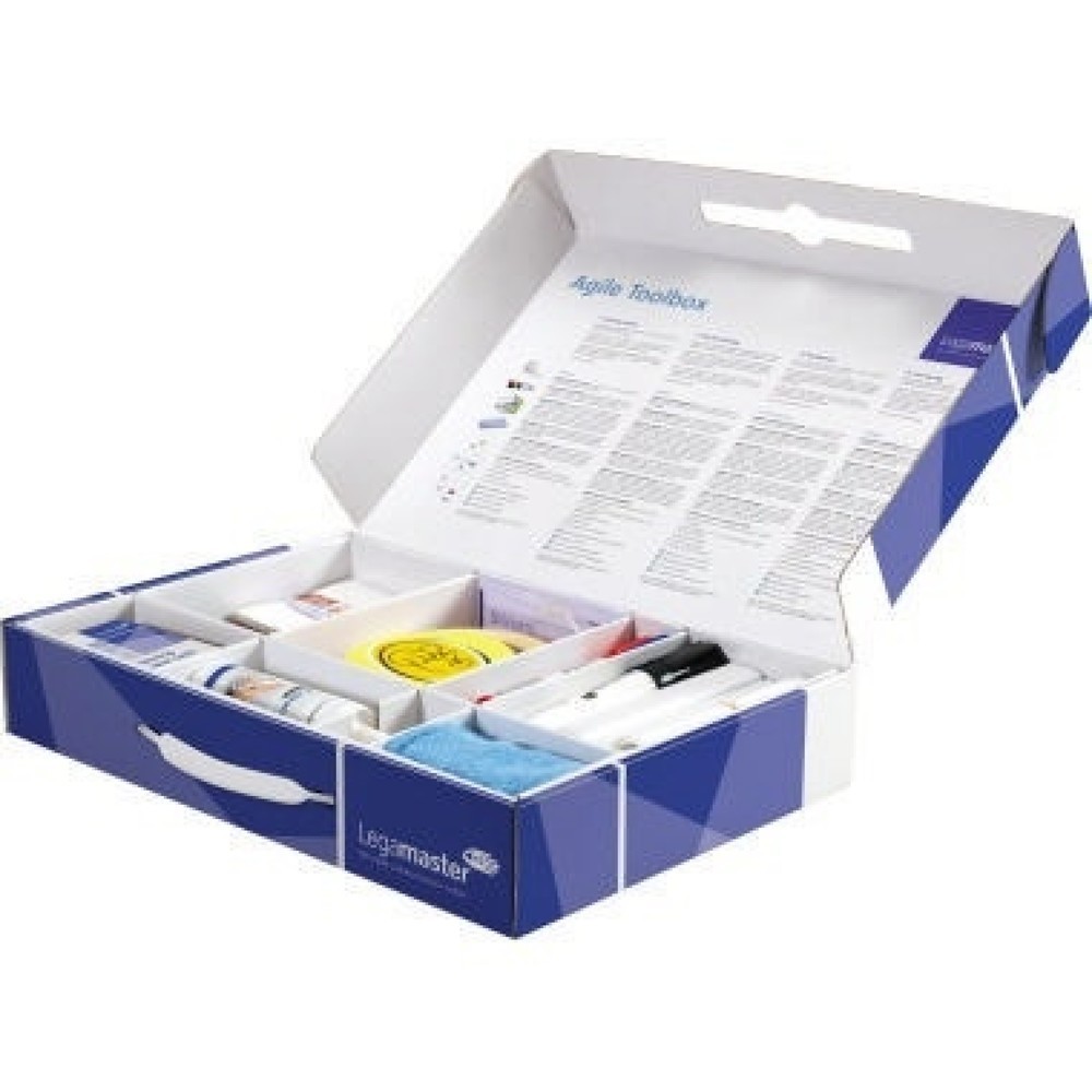 Produktabbildung: Legamaster Moderationsbox Agile Toolbox 7-125400