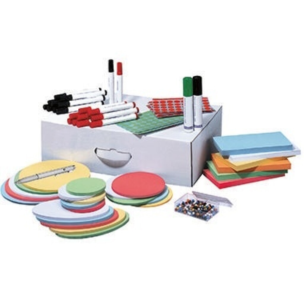 FRANKEN Moderationsbox X-tra Line UMMB 51x10,5x32cm 1.000 Teile weiß Produktabbildung: FRANKEN Moderationsbox X-tra Line UMMB 51x10,5x32cm 1.000 Teile weiß