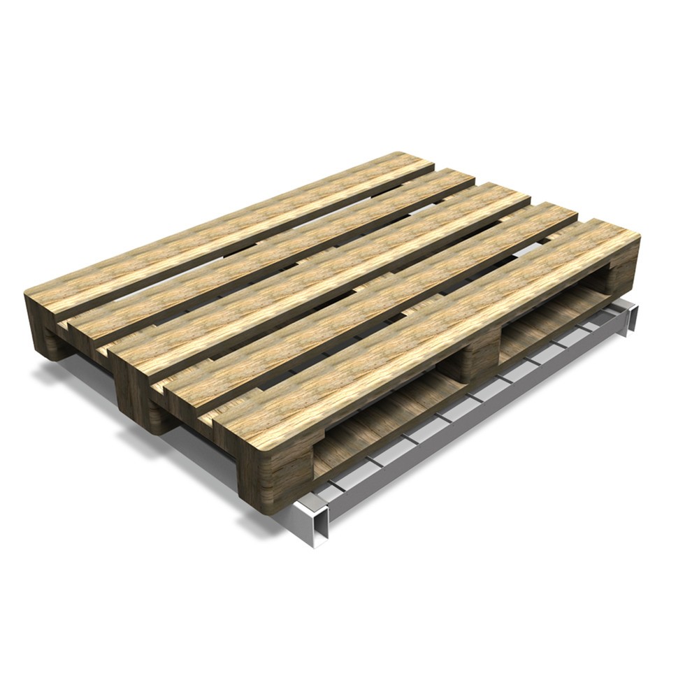 N° de l'image du produit 2 : Module de grille pour rayonnage à palettes, HxlxP 55 x 890 x 995 mm, capacité de charge 800 kg