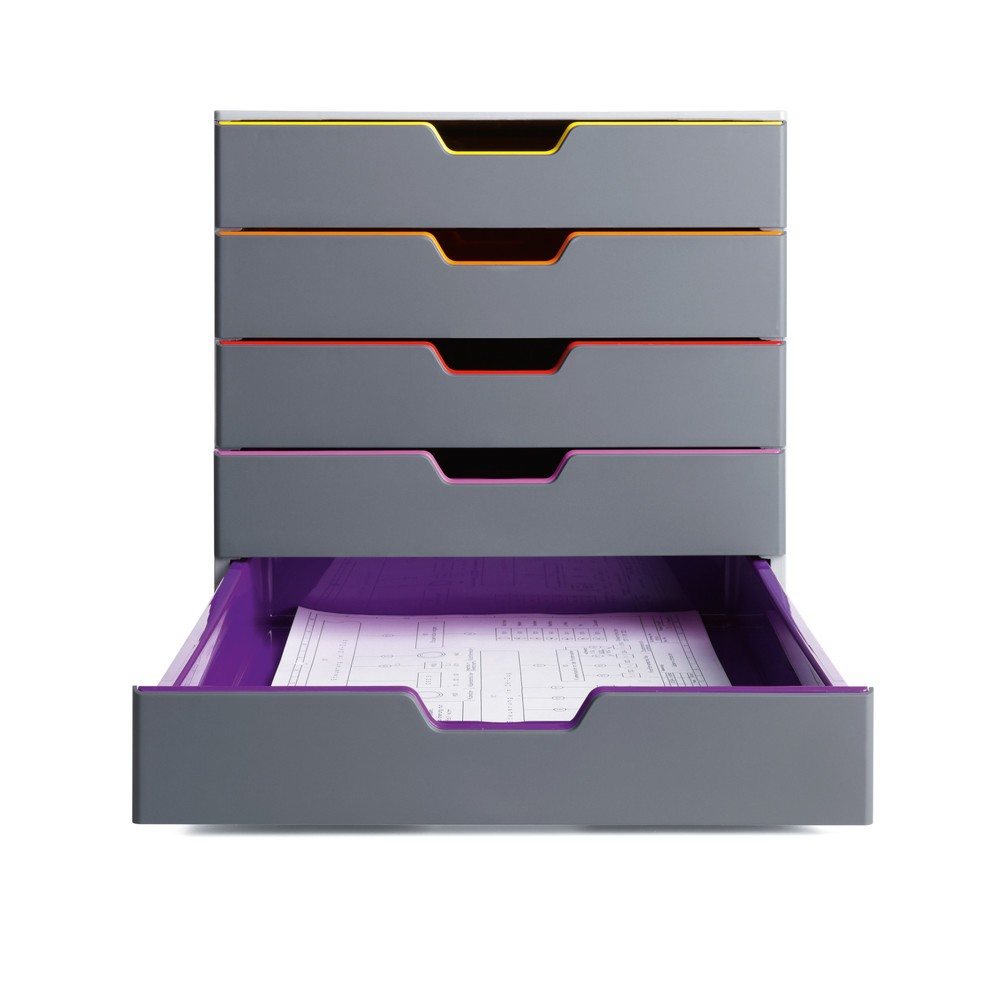 Imagen del producto: Módulo con cajones DURABLE Varicolor, 5 cajones
