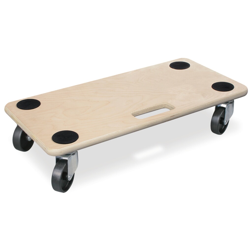 Produktabbildung: Möbelroller HEMMDAL, Tragkraft 200 kg, Kunststoff-Bereifung, 2 Stk./VE