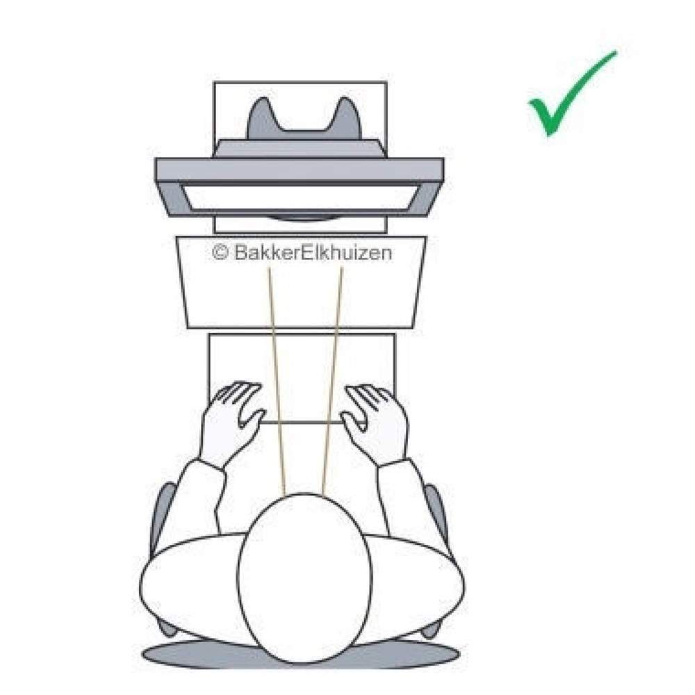 Produktabbildung Nr. 3: BakkerElkhuizen Monitorständer Q-Riser 90 BNEQR90 glasklar