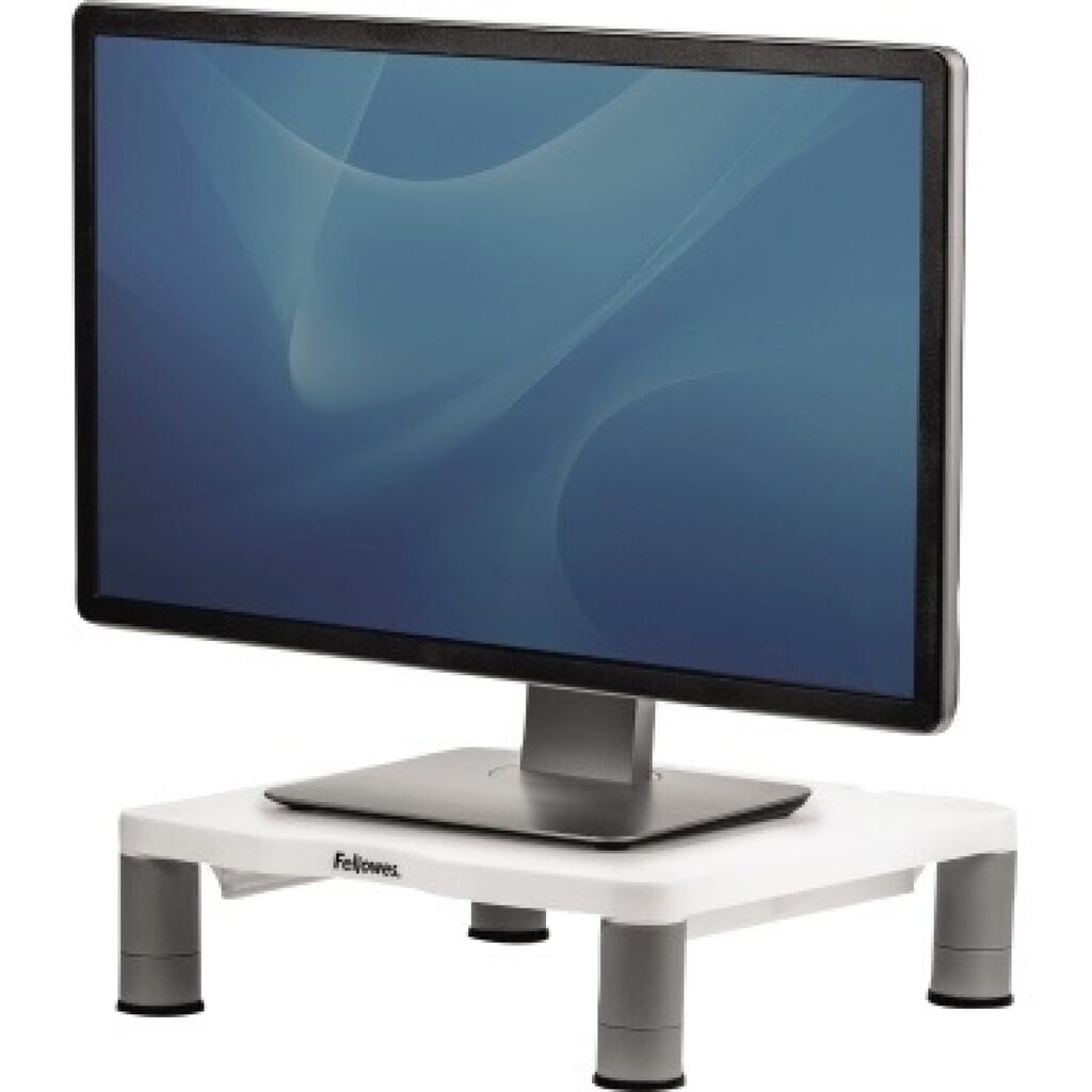 Fellowes Monitorständer Riser 91712 33,3x10x34,2cm grau/graphit Produktabbildung: Fellowes Monitorständer Riser 91712 33,3x10x34,2cm grau/graphit