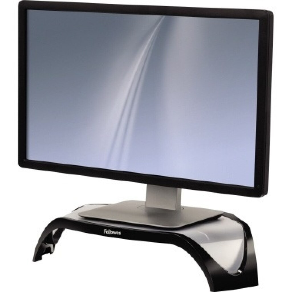 Fellowes Monitorständer Smart Suites 8020101 45x10,3x33cm sw/si Produktabbildung Nr. 3: Fellowes Monitorständer Smart Suites 8020101 45x10,3x33cm sw/si