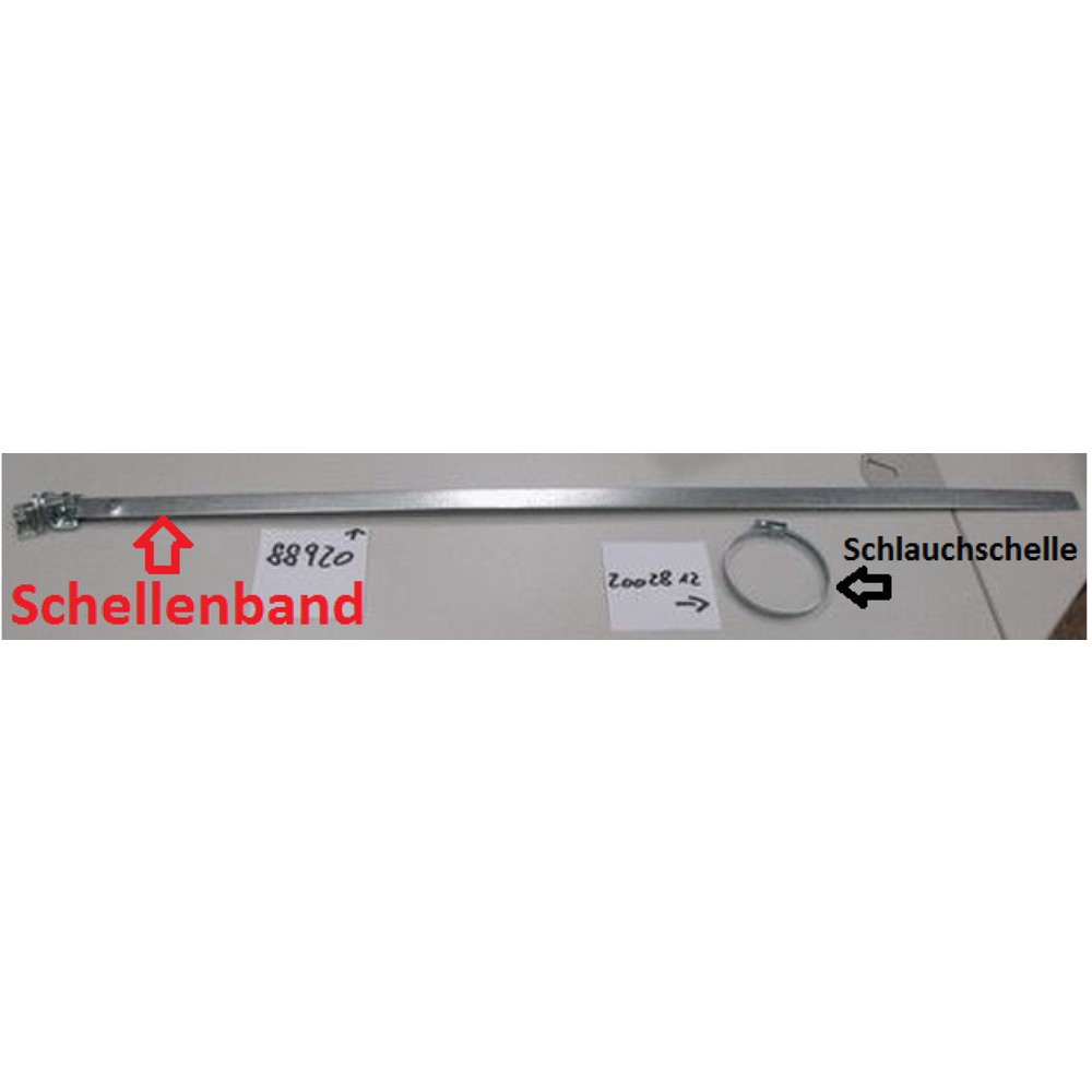 Produktabbildung: Montageset für Kunststoff-Abfallbehälter, 50 Liter