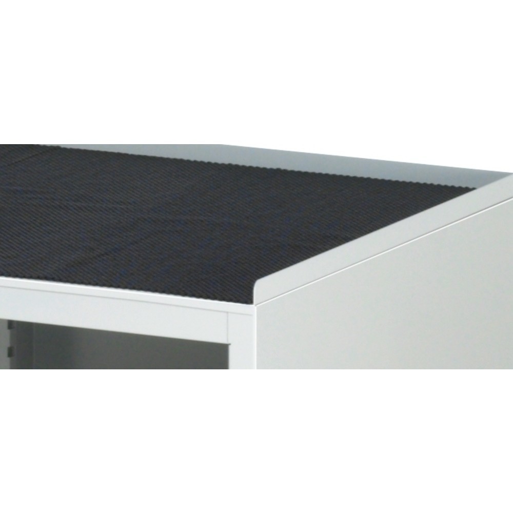 Číslo obrázka výrobku 3: Dielenský vozík RAU série 7 000, v × š × h 795 × 1 145 × 650 mm, s 6 zásuvkami veľkosti L, 3 ks ľavá, 3 ks pravá, kovová povrchová plocha