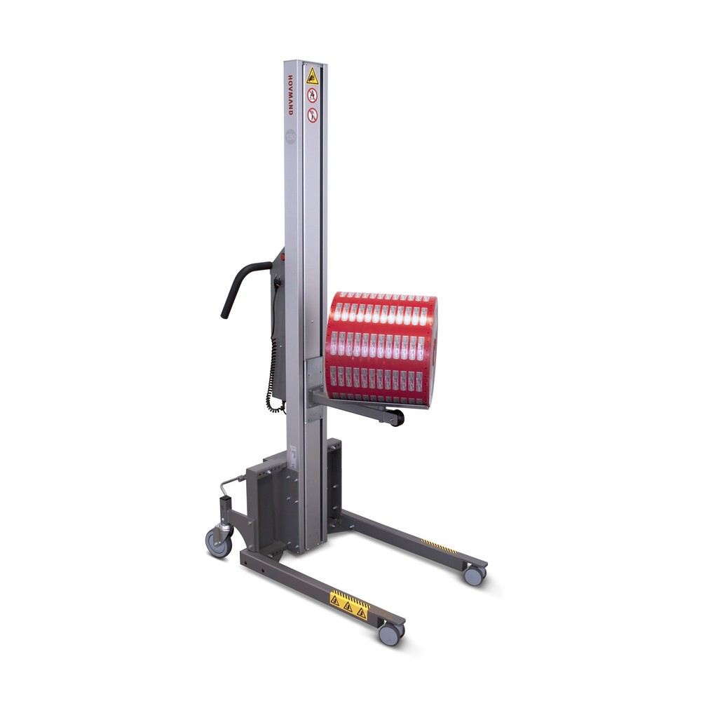 N° de l'image du produit 3 : Monte-charge HOVMAND avec broche + bloc en V, zone de levage 168-1 368 mm, capacité de charge 40 kg