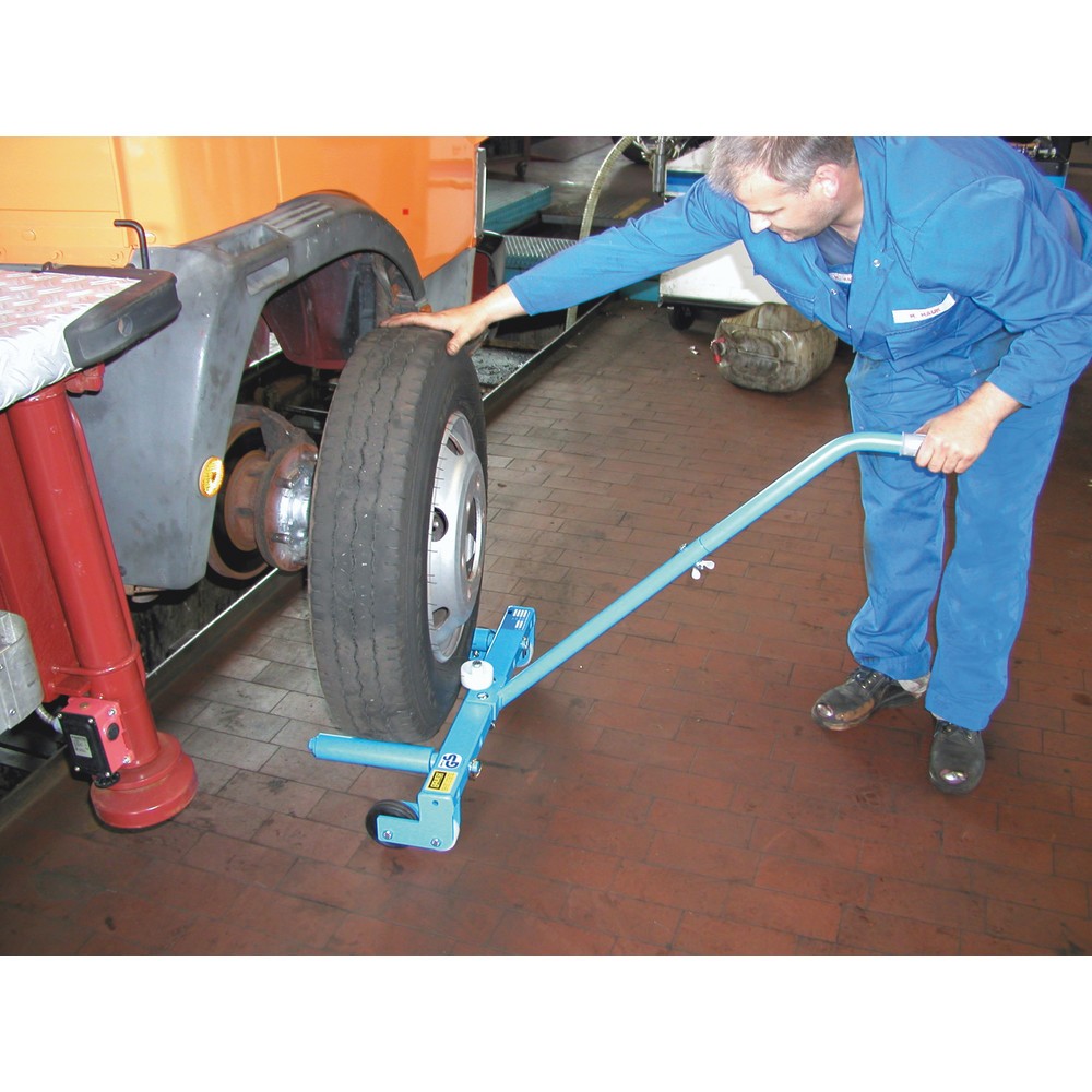 N° de l'image du produit 2 : Monteur de roues Bauer® RM, peint, bleu clair