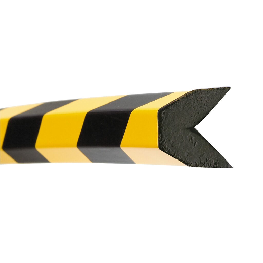 MORAVIA Prallschutz für Kanten, trapezförmig, magnetisch, HxB 40 x 40 mm, Länge 1 m Produktabbildung: MORAVIA Prallschutz für Kanten, trapezförmig, magnetisch, HxB 40 x 40 mm, Länge 1 m