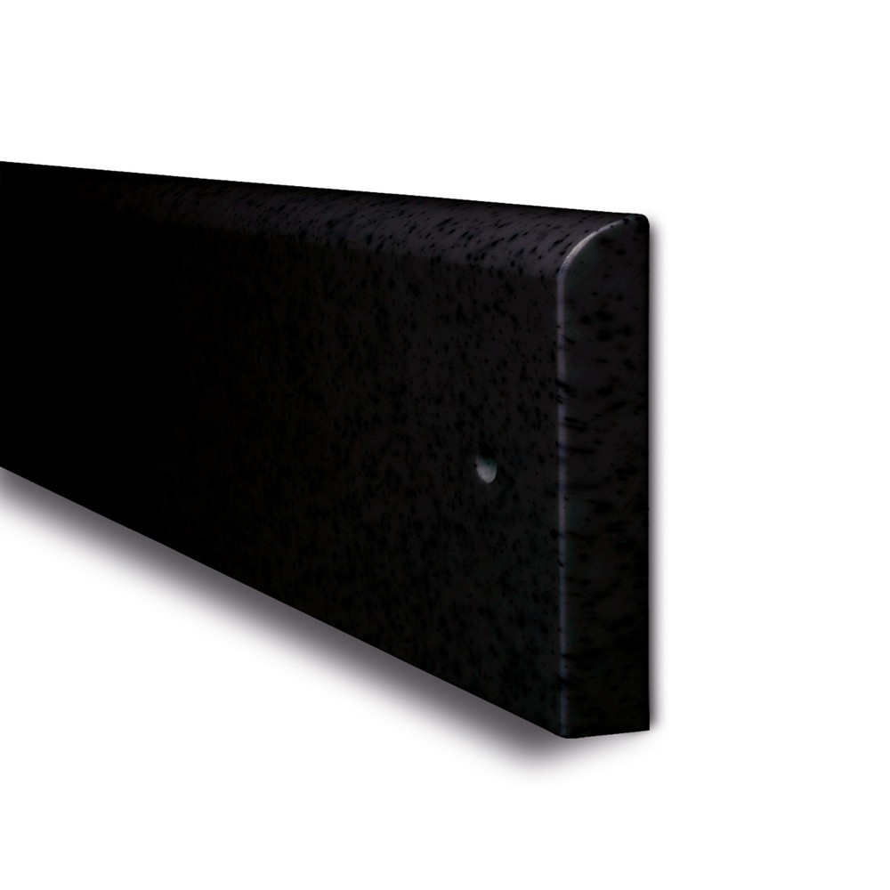 Produktabbildung Nr. 1: MORAVIA Prallschutz für Wände, zum Montieren, HxB 150 x 10 mm, Länge 2.060 mm, schwarz