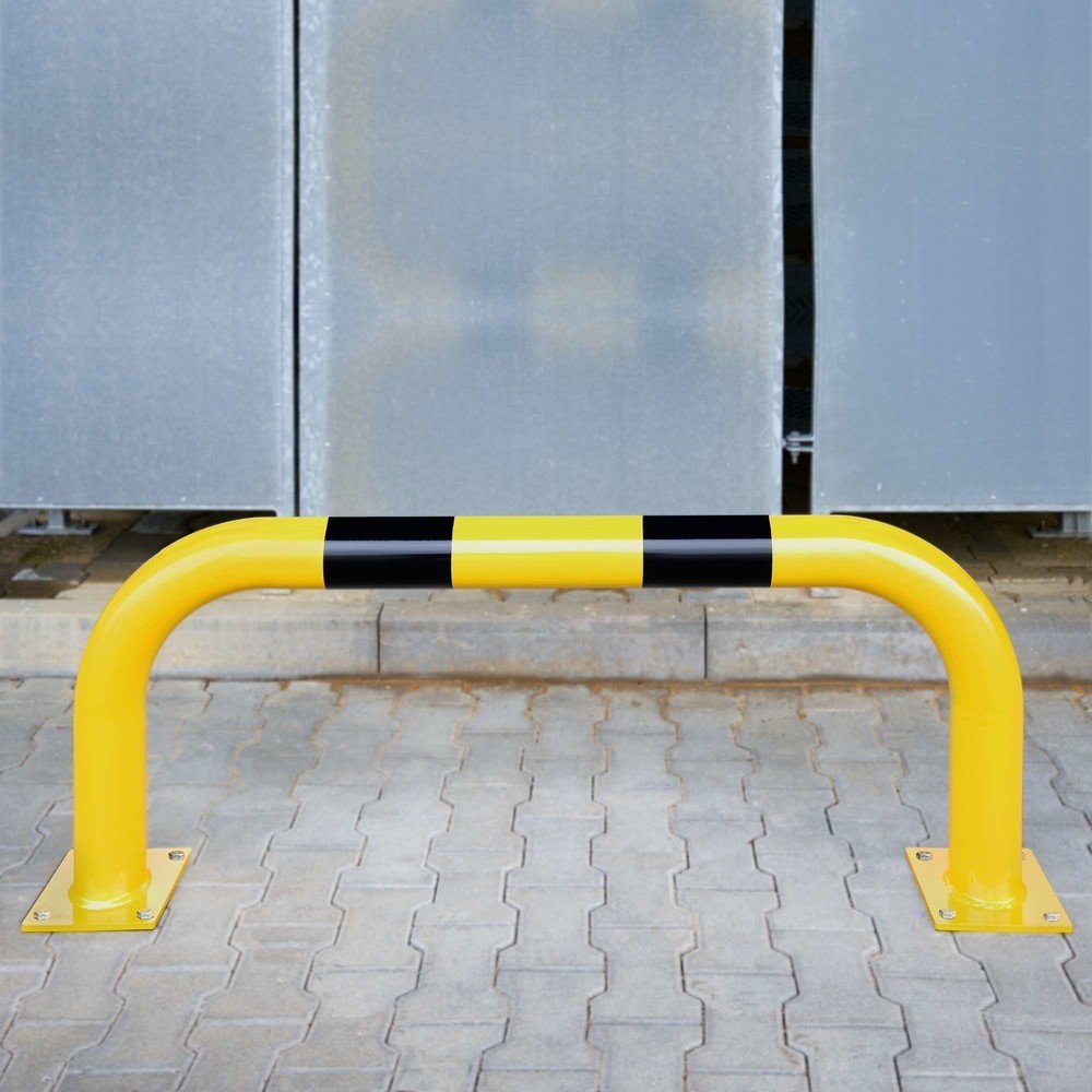 Produktabbildung Nr. 1: MORAVIA Rammschutzbügel, Außenbereich, HxL 600 x 1.500 mm, Ø 108 mm