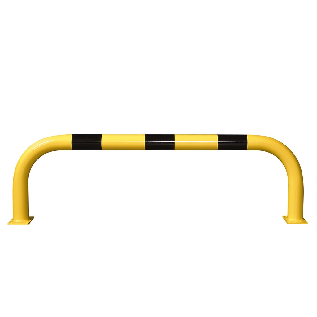 Produktabbildung: MORAVIA Rammschutzbügel, Außenbereich, HxL 600 x 2.000 mm, Ø 108 mm