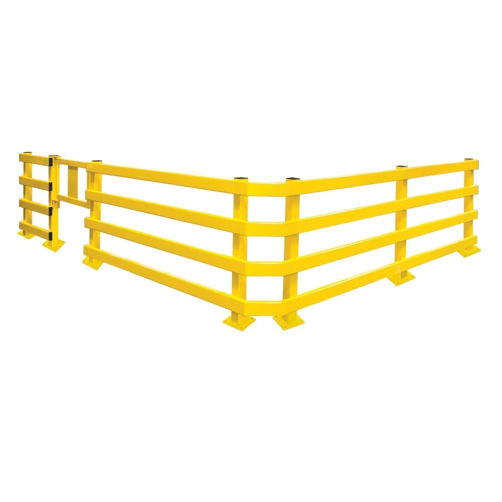 Produktabbildung Nr. 11: MORAVIA Schutzplanken C-Profil, Außeneinsatz, verzinkt + kunststoffbeschichtet, Länge 1.500 mm