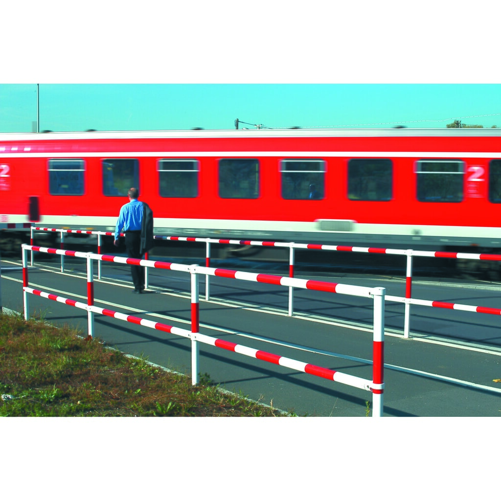 MORAVIA Systemgeländer MORION, Querrohr, Ø 60 mm, Länge 1.000 mm, Rastermaß 1.170 mm, feuerverzinkt Produktabbildung Nr. 6: MORAVIA Systemgeländer MORION, Querrohr, Ø 60 mm, Länge 1.000 mm, Rastermaß 1.170 mm, feuerverzinkt