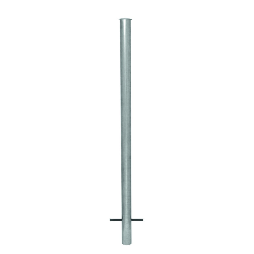 Produktabbildung: MORAVIA Systemgeländer URBAN, Standrohr, Ø 60 mm, Höhe über Flur 1.000 mm, zum Einbetonieren, feuerverzinkt