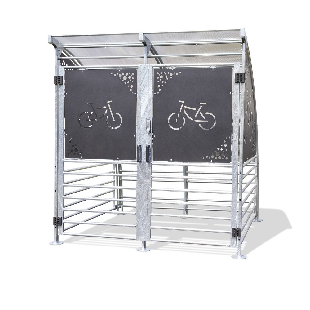 Illustration du produit: MOTTEZ Abri pour 6 vélos, sécurisé