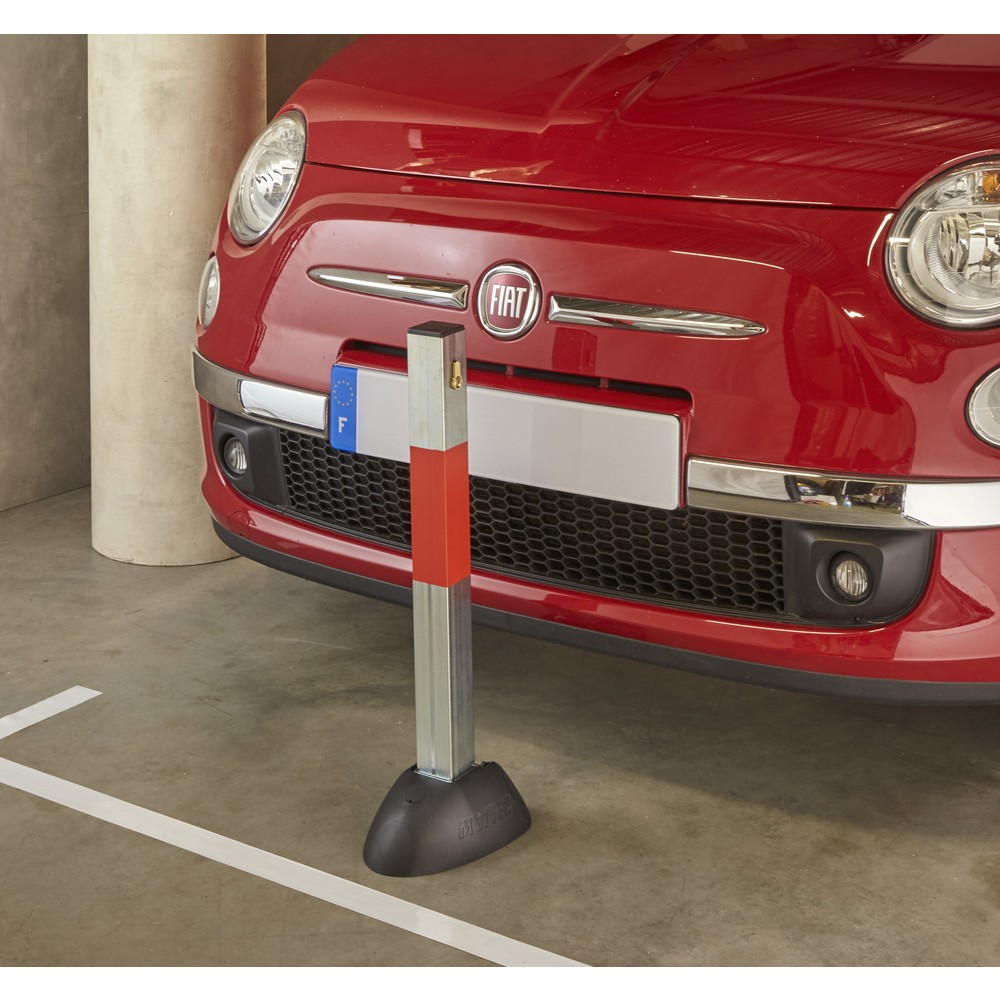 N° de l'image du produit 7 : MOTTEZ Barrière de parking Design, noire
