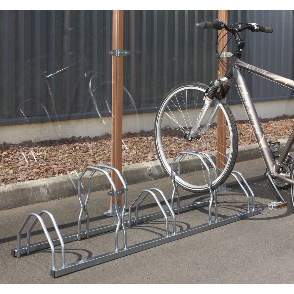 Produktabbildung Nr. 3: MOTTEZ Fahrradständer für 5 Fahrräder, 2 Ebenen