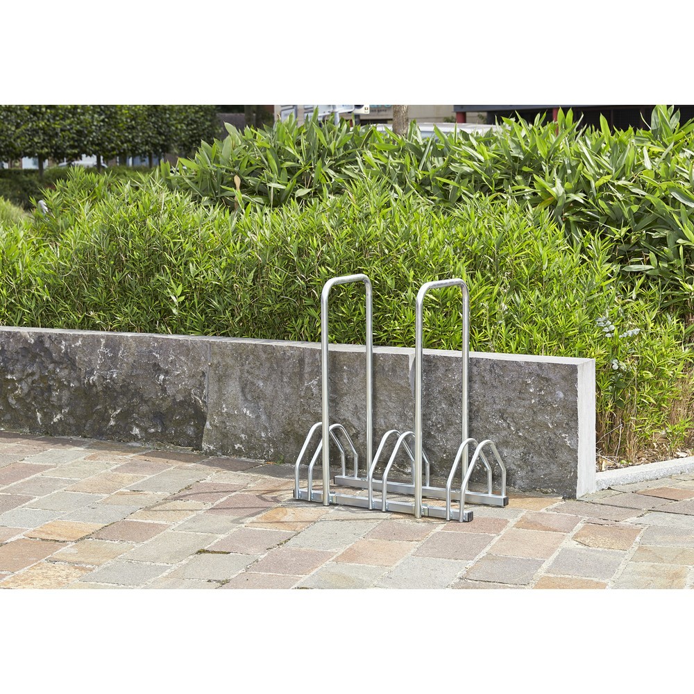 Produktabbildung Nr. 1: MOTTEZ Fahrradständer für 3 Fahrräder mit 2 Bügeln