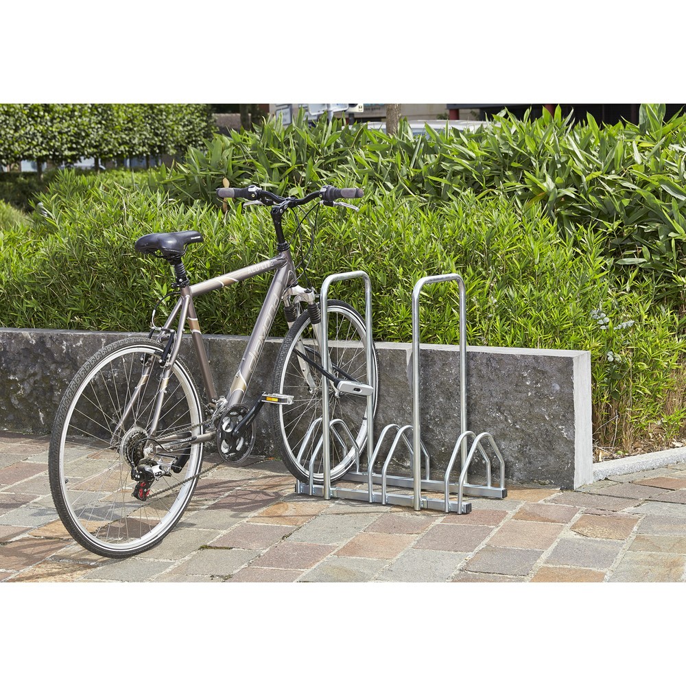 Produktabbildung Nr. 2: MOTTEZ Fahrradständer für 3 Fahrräder mit 2 Bügeln