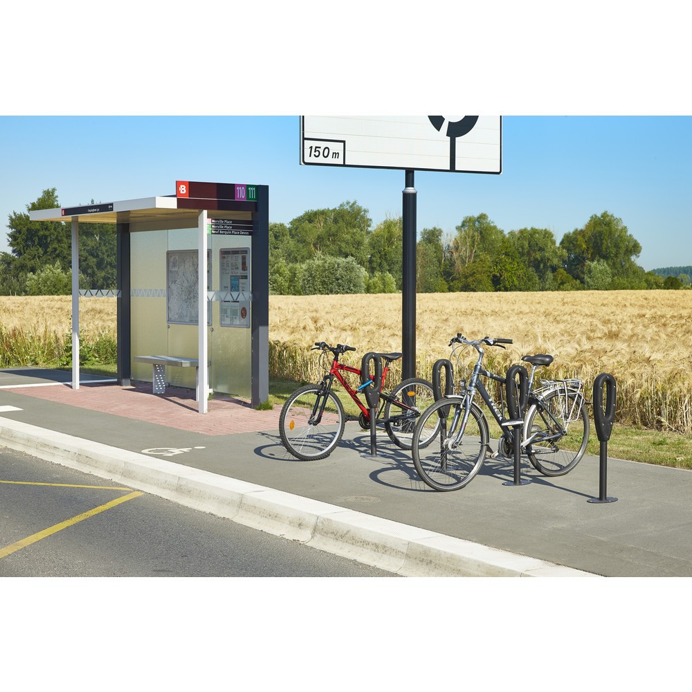 Productafbeelding nr. 14: MOTTEZ paal voor 2 fietsen, lengte 260 mm