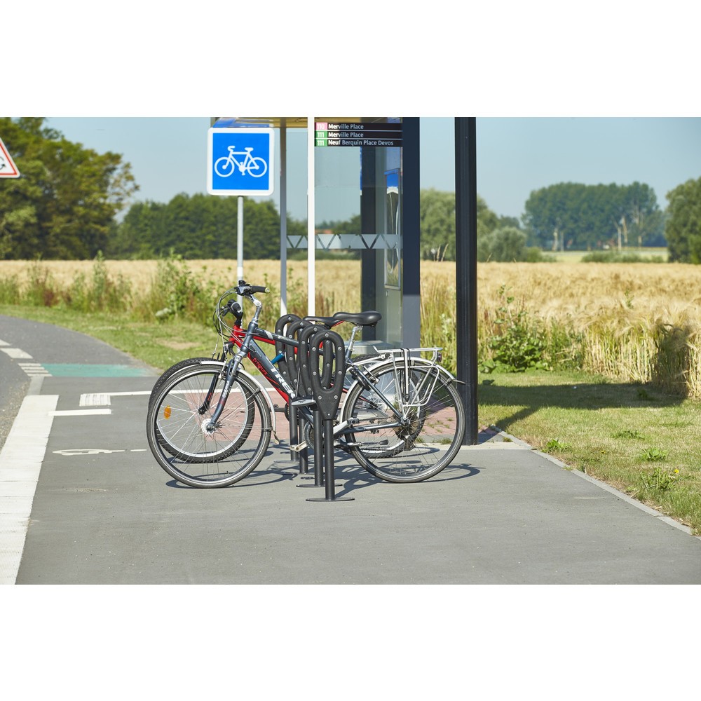 Productafbeelding nr. 10: MOTTEZ paal voor 2 fietsen, lengte 260 mm