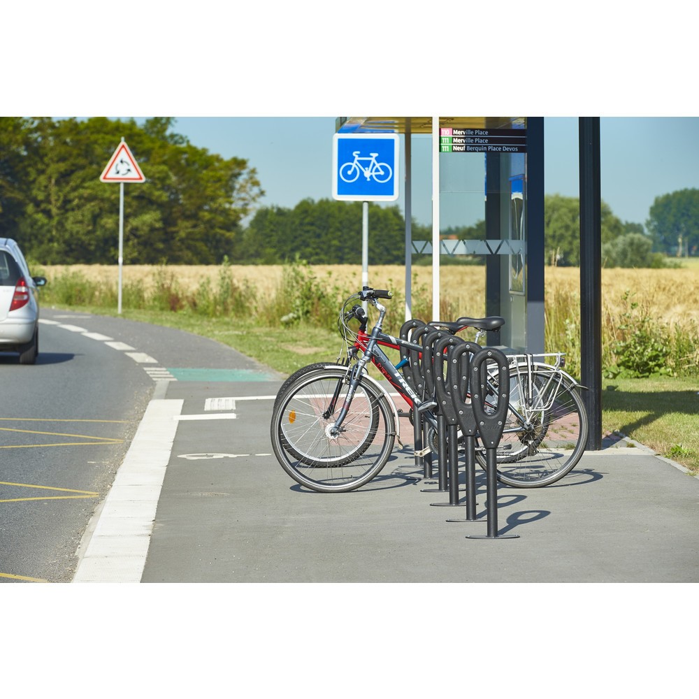 Productafbeelding nr. 8: MOTTEZ paal voor 2 fietsen, lengte 260 mm