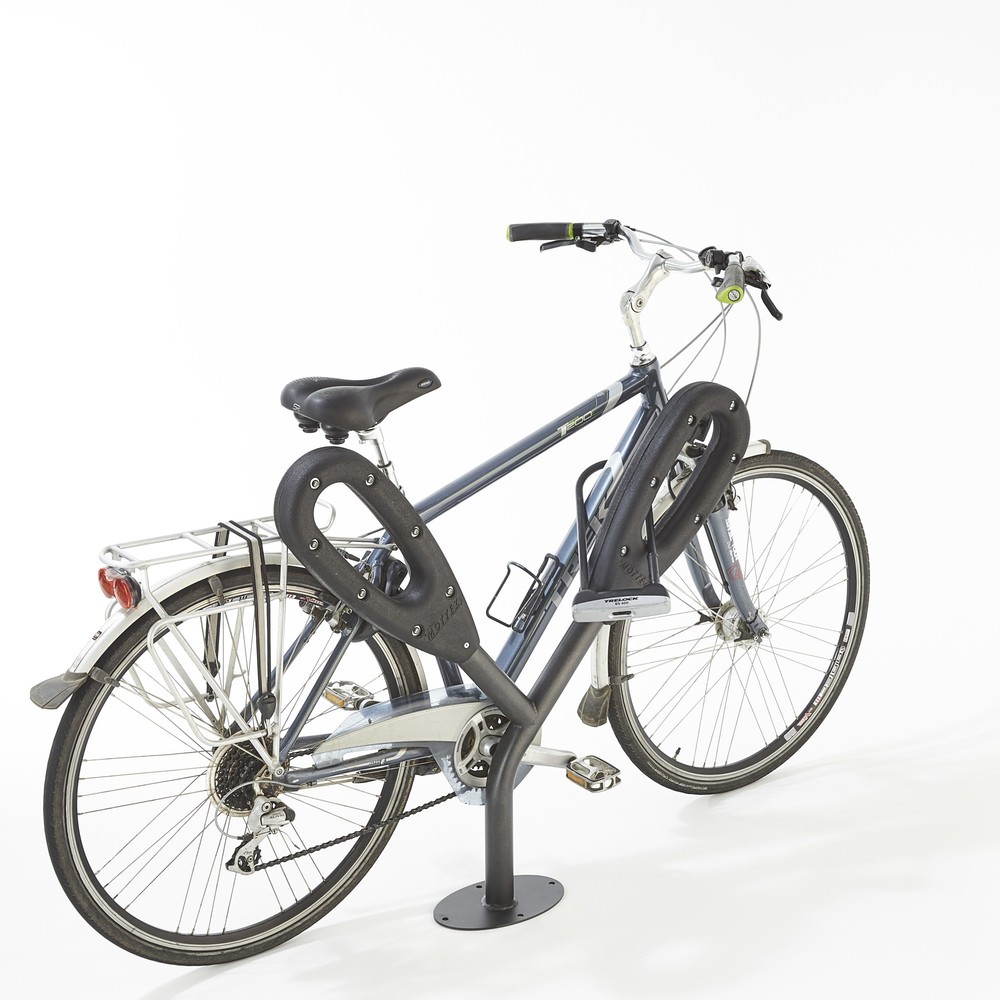 Produktabbildung Nr. 2: MOTTEZ Pfosten für 2 Fahrräder, Länge 950 mm